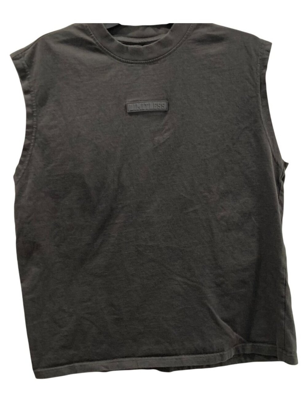 Public Supply NYC Limitless Tank Top Mens size L Tee Black Casual Athletic Y2K